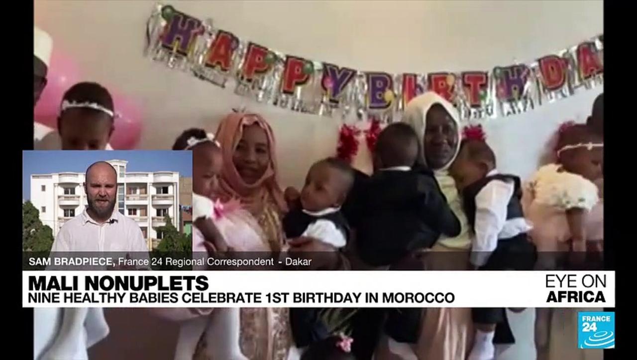 Nine healthy babies celebrate 1st birthday in Morocco