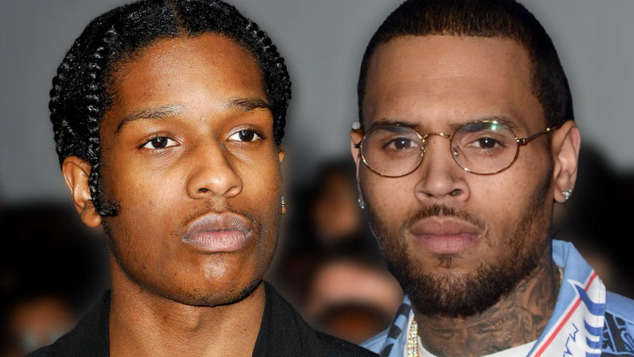 A$AP Rocky Seemingly Calls Out Chris Brown For Hitting Rihanna On New Song: ‘I Don’t Beat’ My Girl