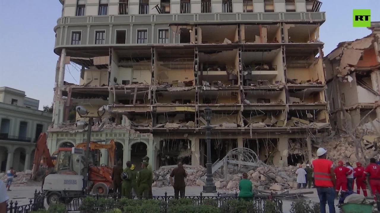 Major explosion destroys Havana’s Saratoga Hotel, killing at least 22