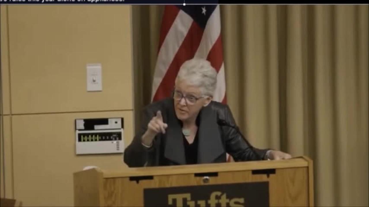 And We Know - The left is in PANIC mode - Biden's climate adviser Gina McCarthy rants on