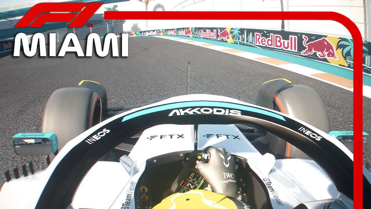 F1 2022 Miami Grand Prix | Lewis Hamilton Onboard Lap - Mercedes AMGF1 W13 | Assetto Corsa