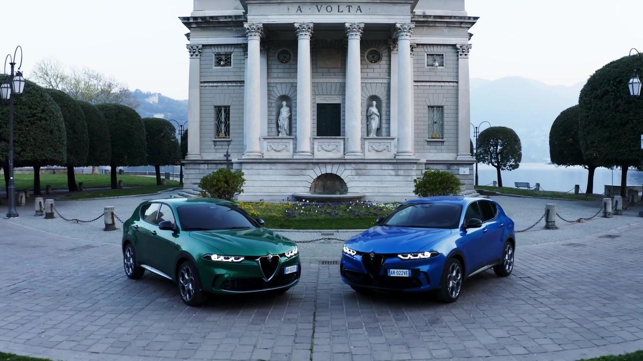 Alfa Romeo Tonale Driving Video