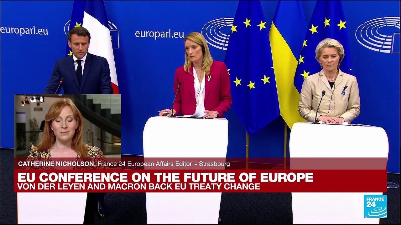 EU's von der Leyen tells Ukraine 'the future of Europe is also your future'