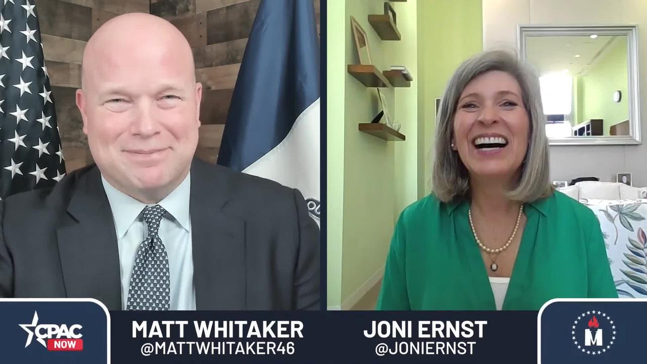 Guest Joni Ernst, US Senator from Iowa, joins Liberty & Justice with Matt Whitaker