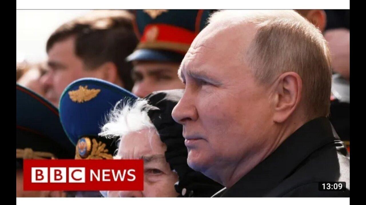 Russia’s Putin blames West for war in Ukraine in Victory Day speech