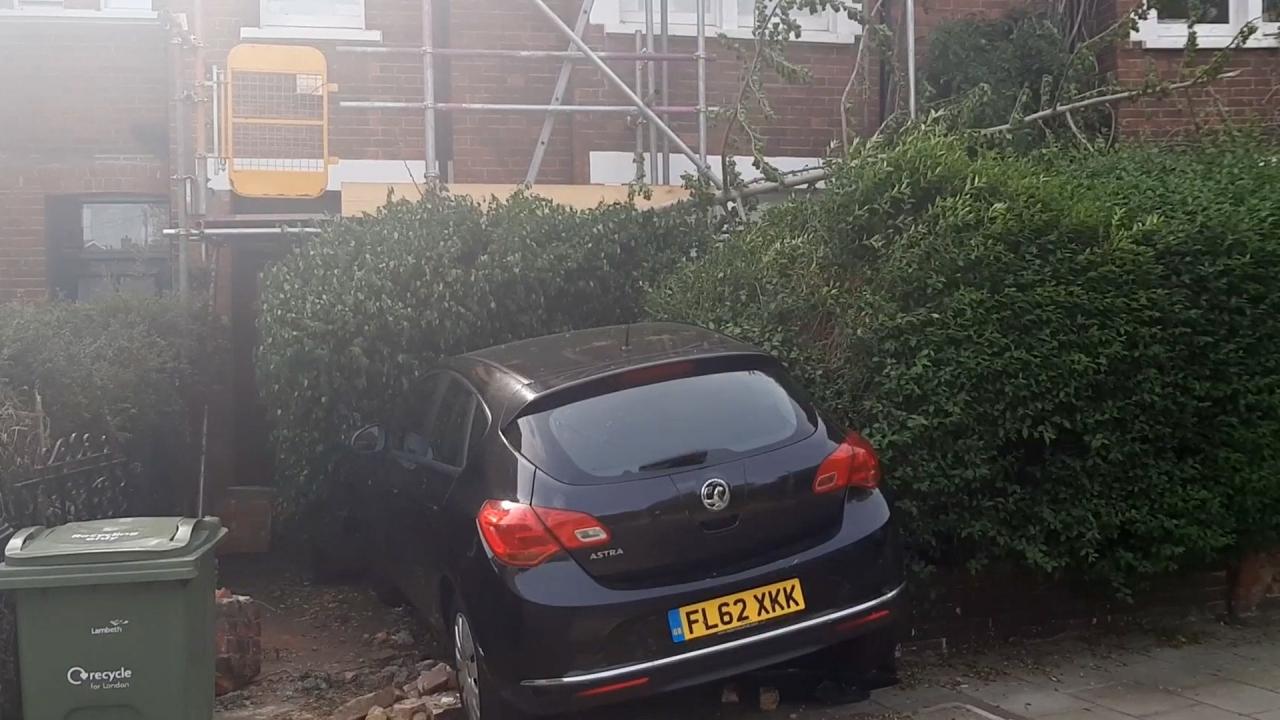 Car crashes into Boris Johnson's London home