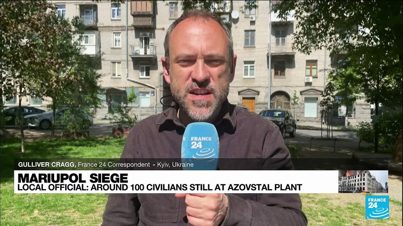 'More evacuations (out of Azovstal) have been going on but they continue to be difficult'