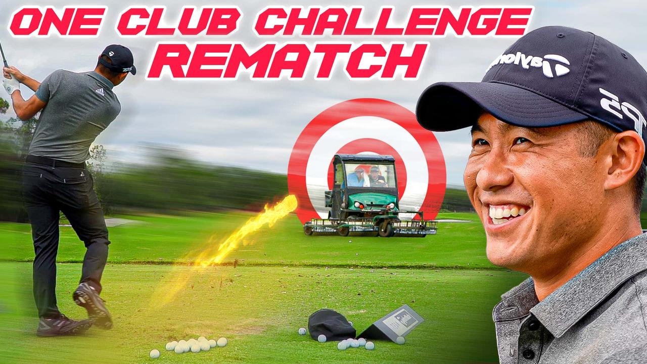 Collin Morikawa One Club Rematch, 60° wedge (EPIC ENDING)