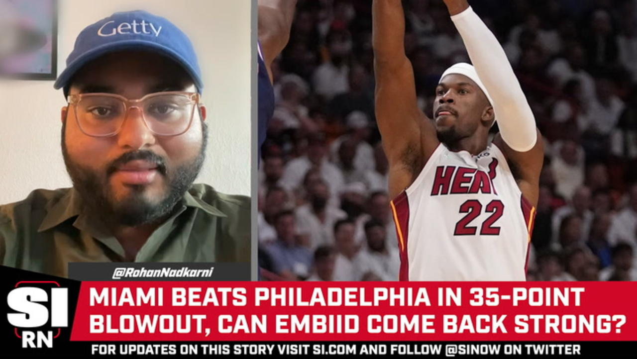 Miami Beats Philadelphia In 35-Point Blowout Featuring A Lackluster Performance By Embiid