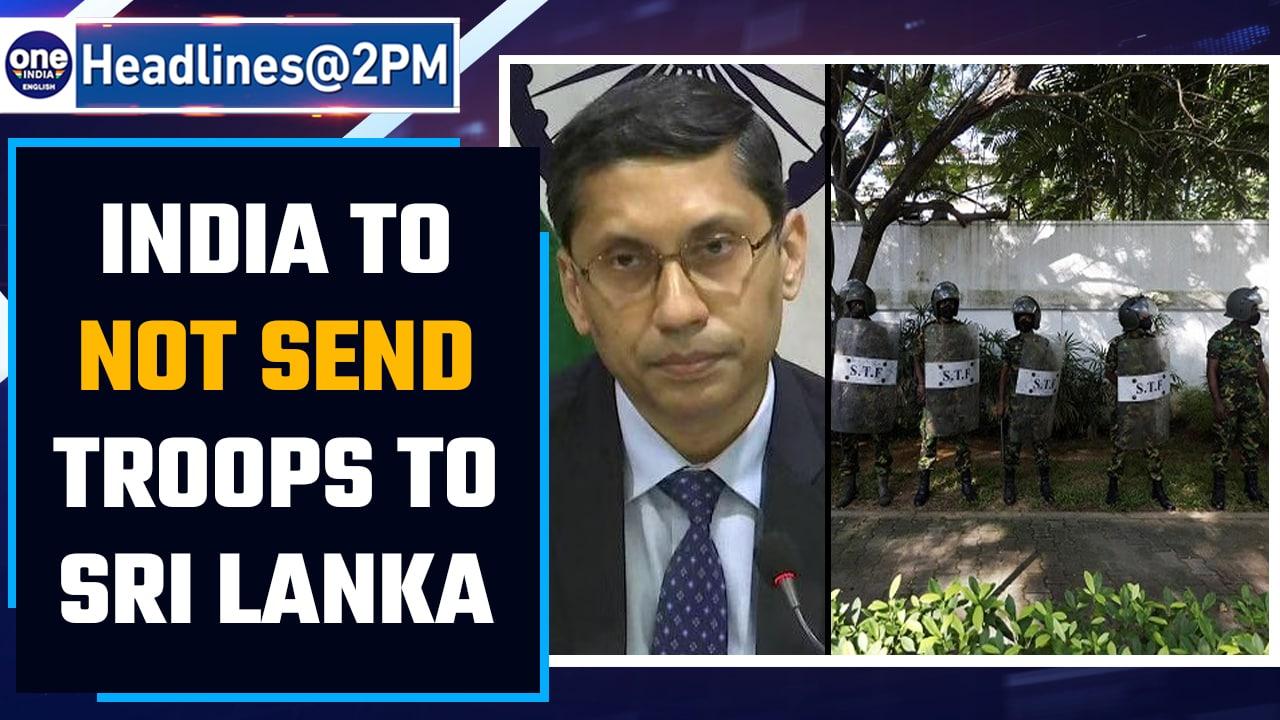 India says it’s not sending troops to Sri Lanka while supporting Lankan democracy | Oneindia News
