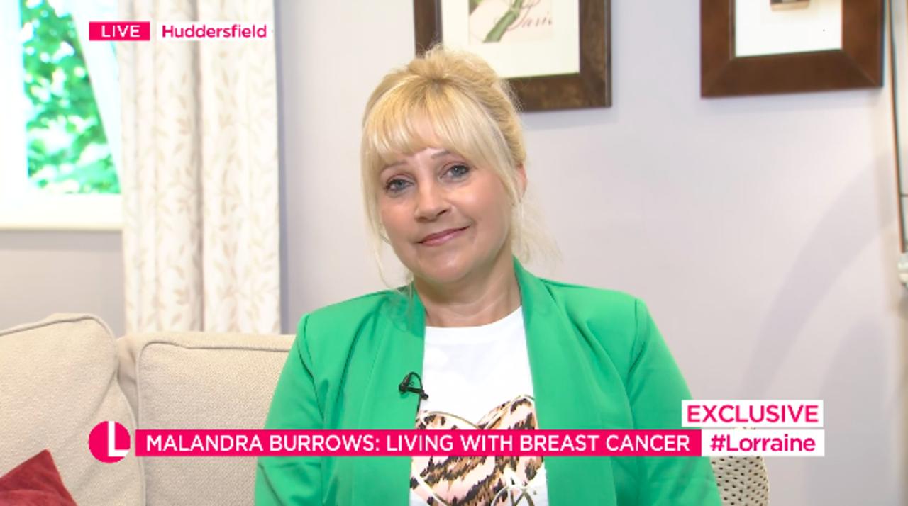 Former Emmerdale Star Malandra Burrows discusses how her dog spotted she had breast cancer