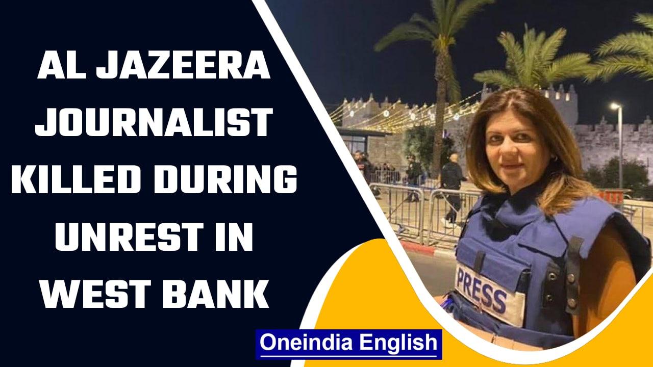 Al Jazeera journalist shot and killed while covering an Israeli raid in West Bank | OneIndia News
