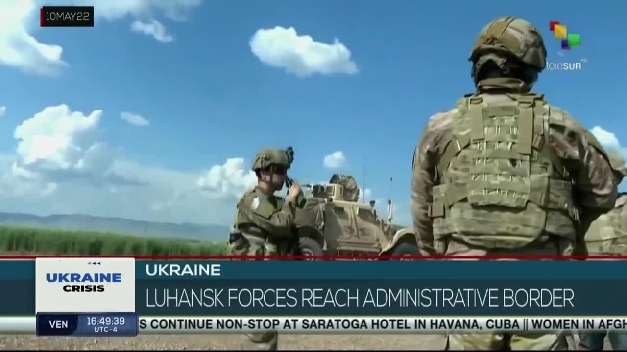Luhansk troops break through Ukrainian army defences on administrative border