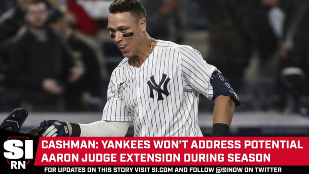 Brian Cashman: Yankees Won’t Address Potential Aaron Judge Extension During Season