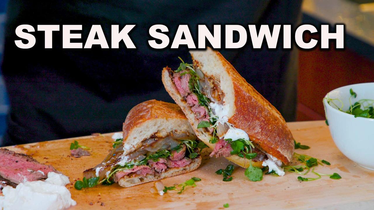 The Perfect Steak Sandwich
