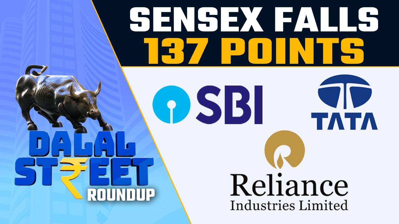 Sensex, Nifty fall for the sixth straight day, Sensex falls 137 points | Oneindia News
