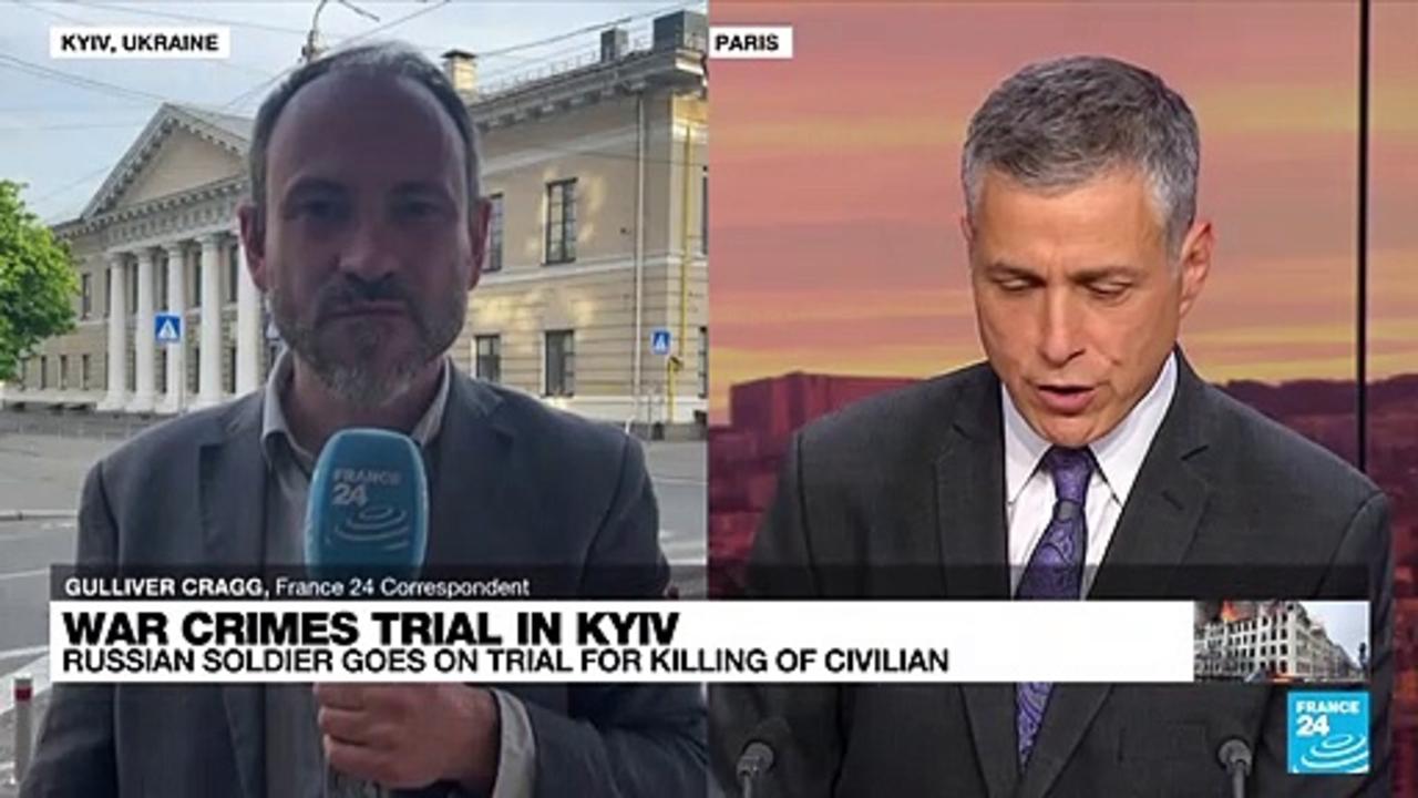 Russian soldier on trial in first Ukraine war-crimes case
