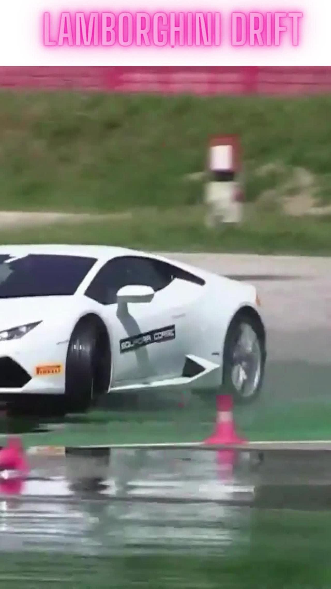Lamborghini drift
