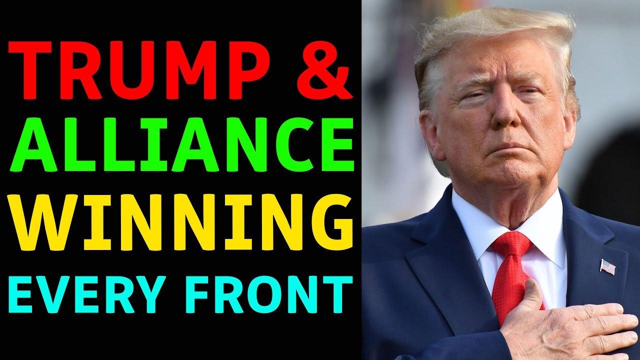 GOOD NEWS COMING TODAY: TRUMP & ALLIANCE ARE WINNING EVERY FRONT - TRUMP NEWS