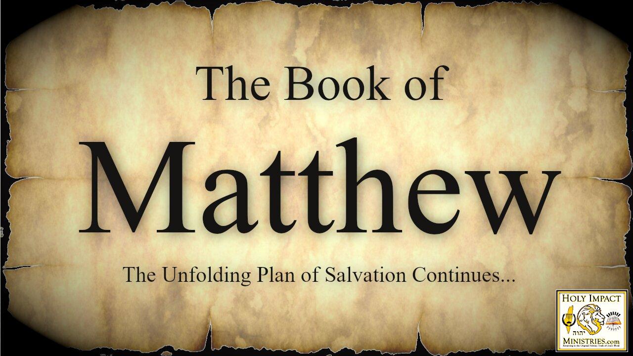 Matthew Chapter 21a I Have Set My King In Zion!
