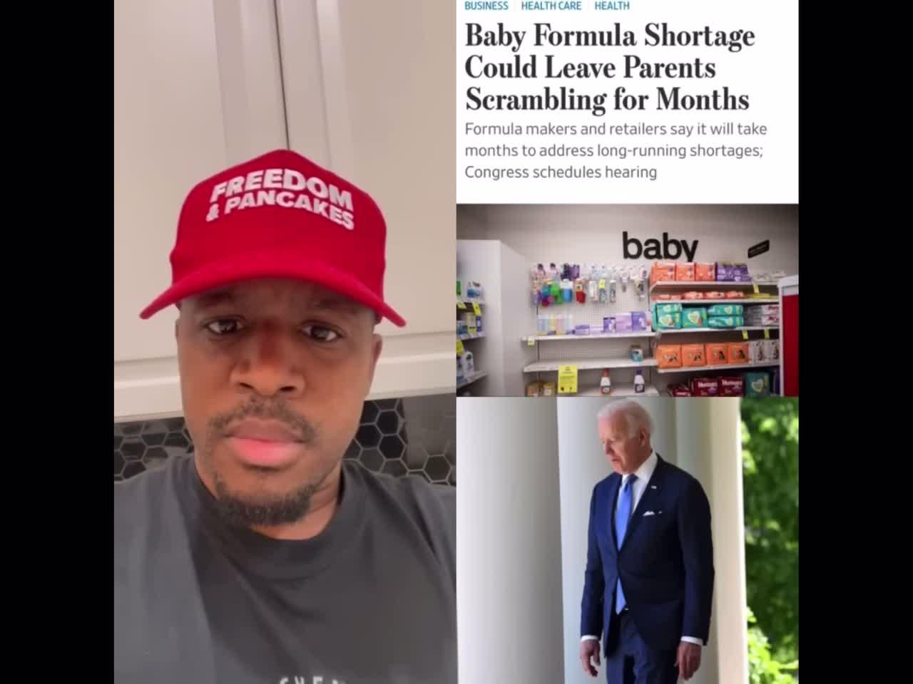 Explicit. Terrence K Williams on baby formula shortage and Joe Biden