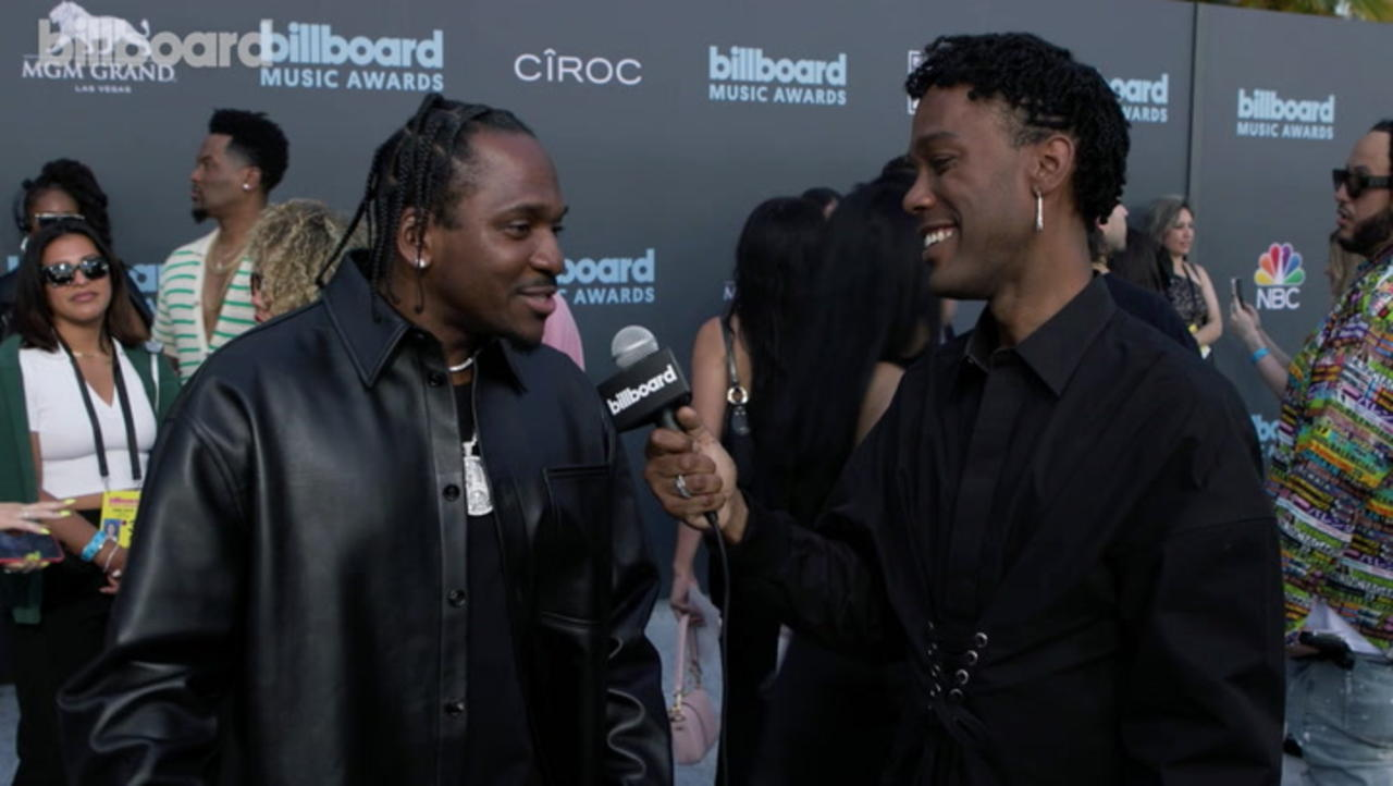 Pusha T Talks Kanye West & Kid Cudi Feud: “I Would Love to See Them Work Together Again” | BBMAs 2022