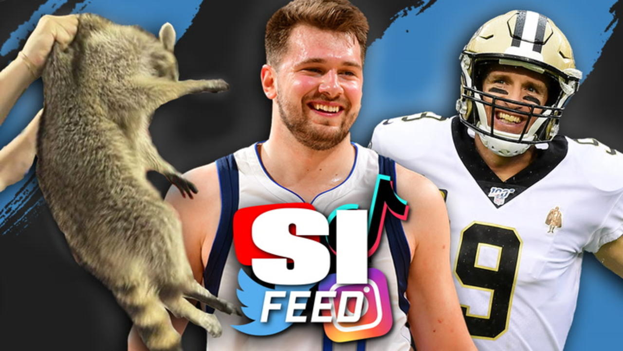 Luka Doncic, Drew Brees and Raccoons at a Baseball Game on Today’s SI Feed