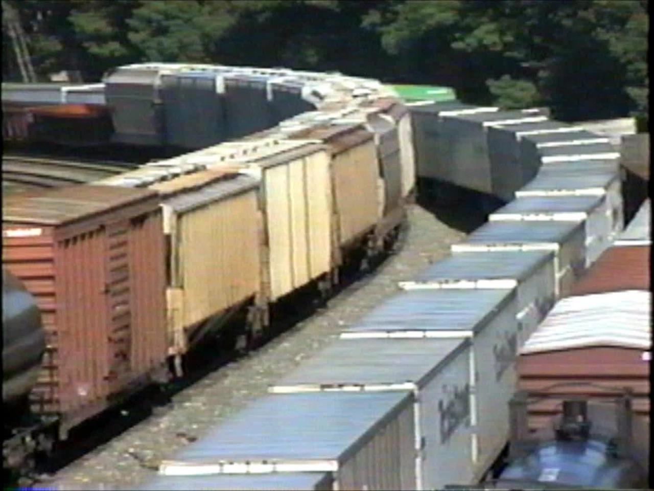 Trains in Pennsylvania and New Jersey