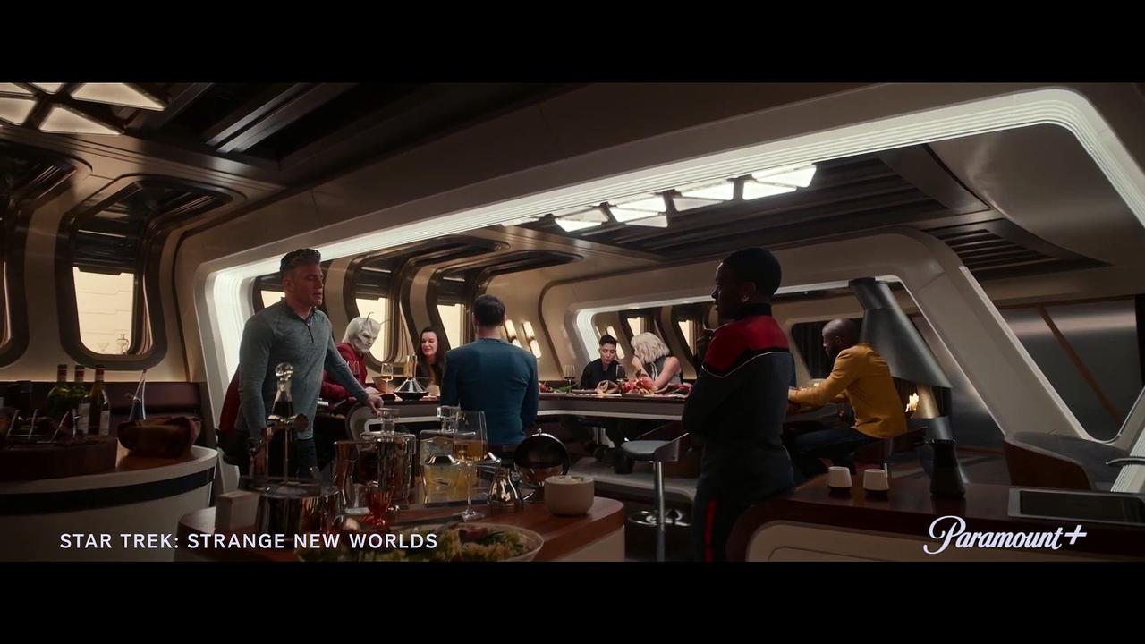 Star Trek Strange New Worlds s1 e2 - Clip from episode 2 Season 1 - Cadet Uhura's Impressive Linguistic Skills