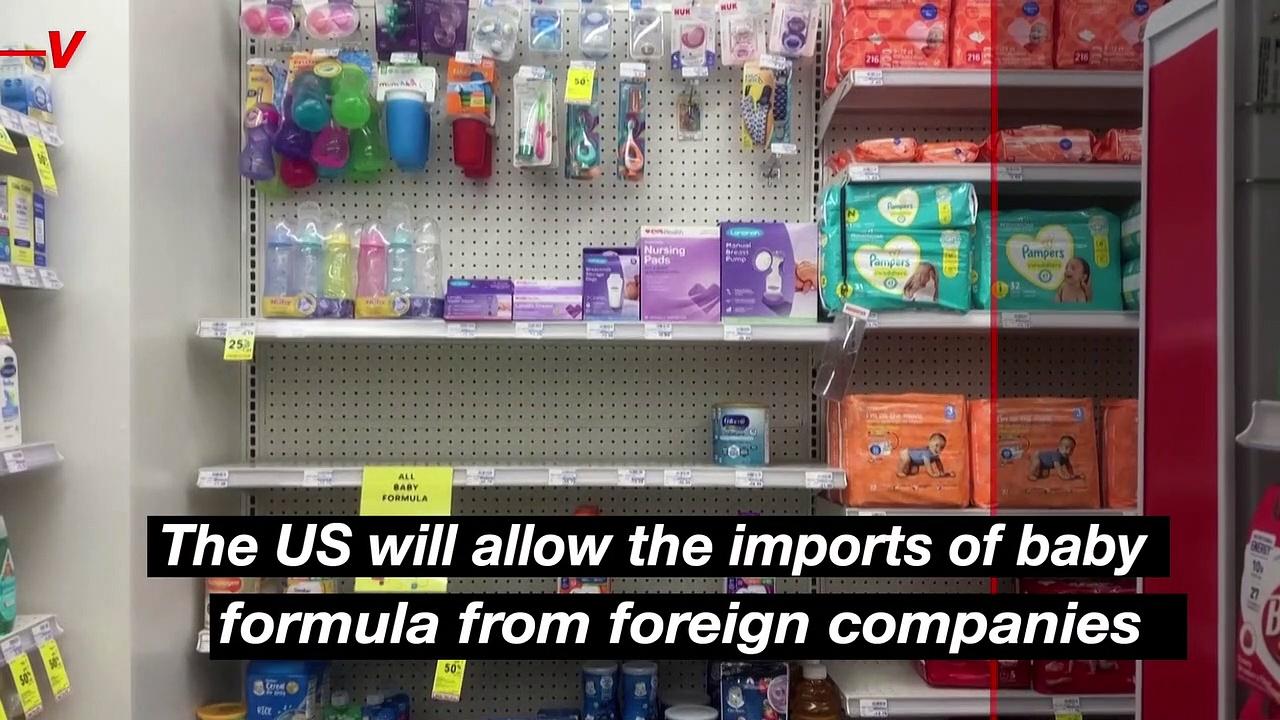 U.S. to Import Baby Formula to Deal With Shortage Crisis