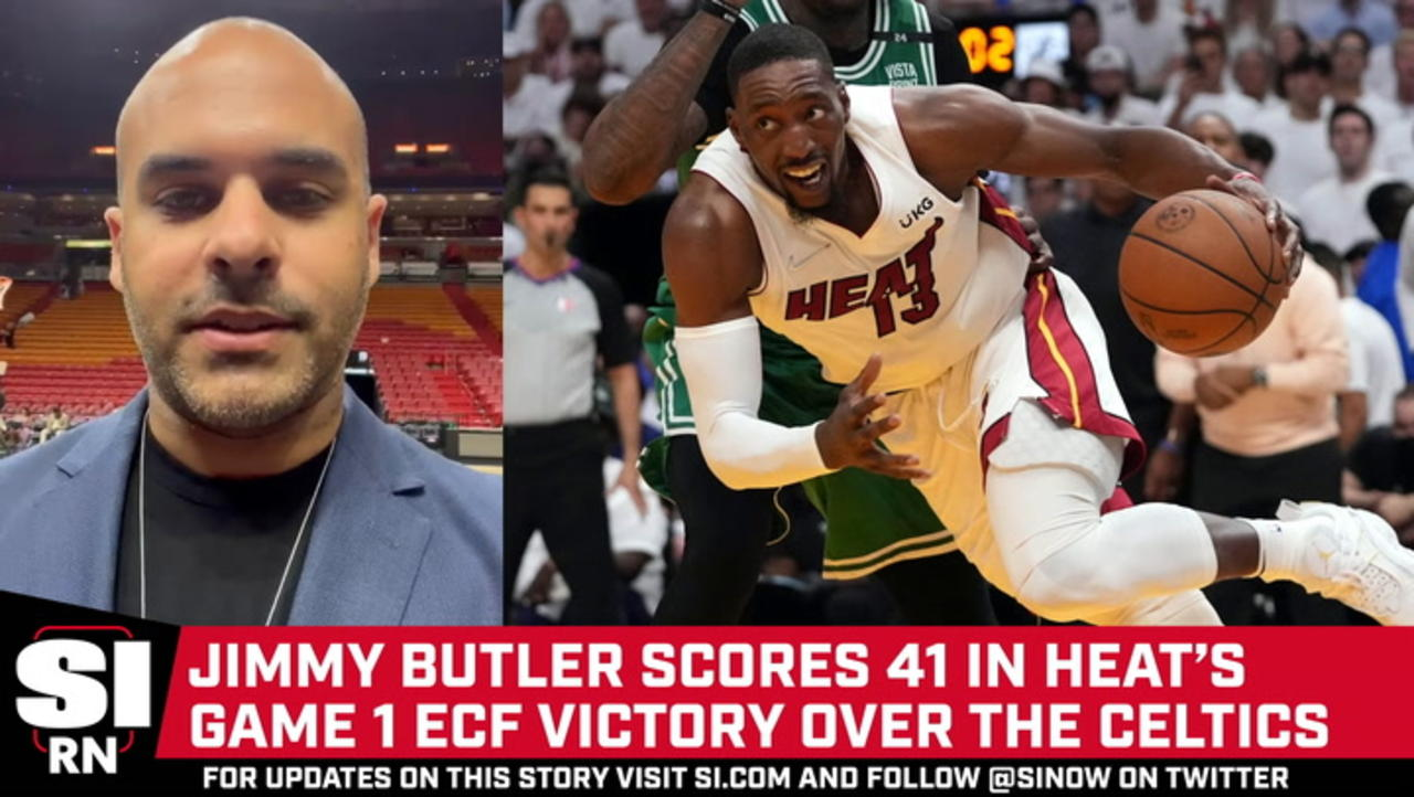 Jimmy Butler Goes Off for 41 in Miami’s Game 1 Eastern Conference Finals Win Over Boston