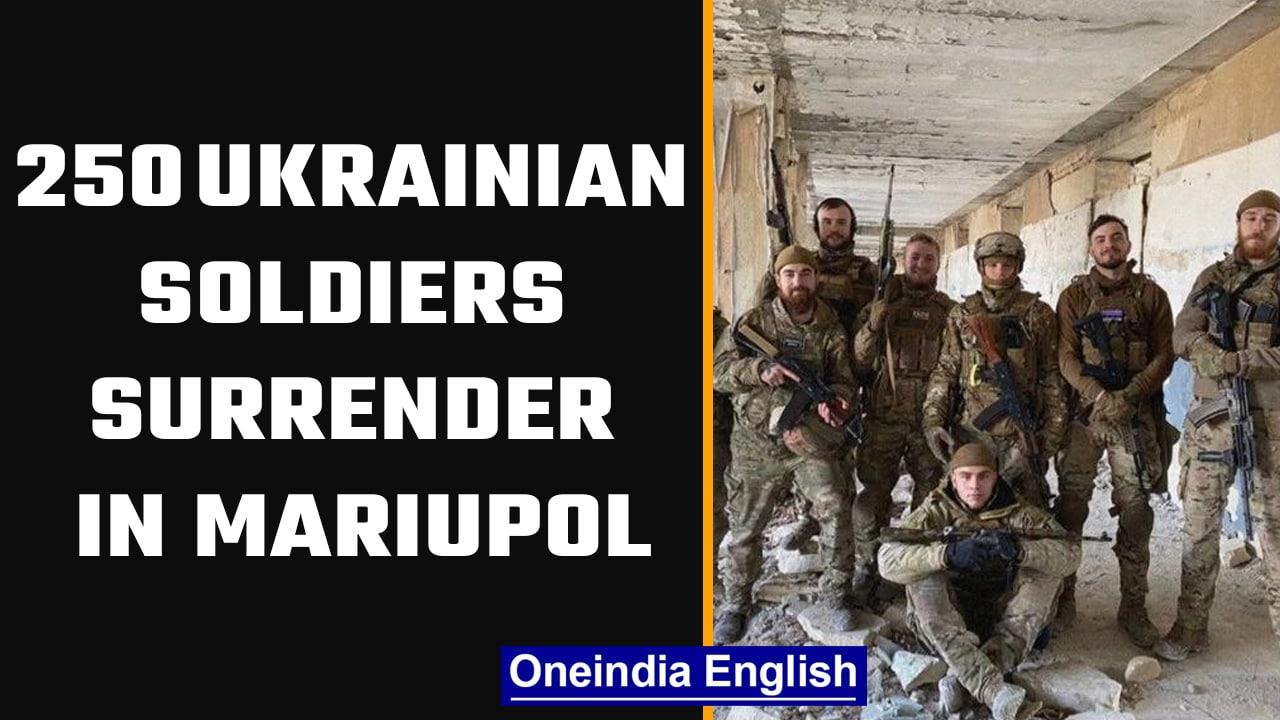 Ukrainian soldiers surrender in Mariupol as the war enters 84th day |Oneindia News