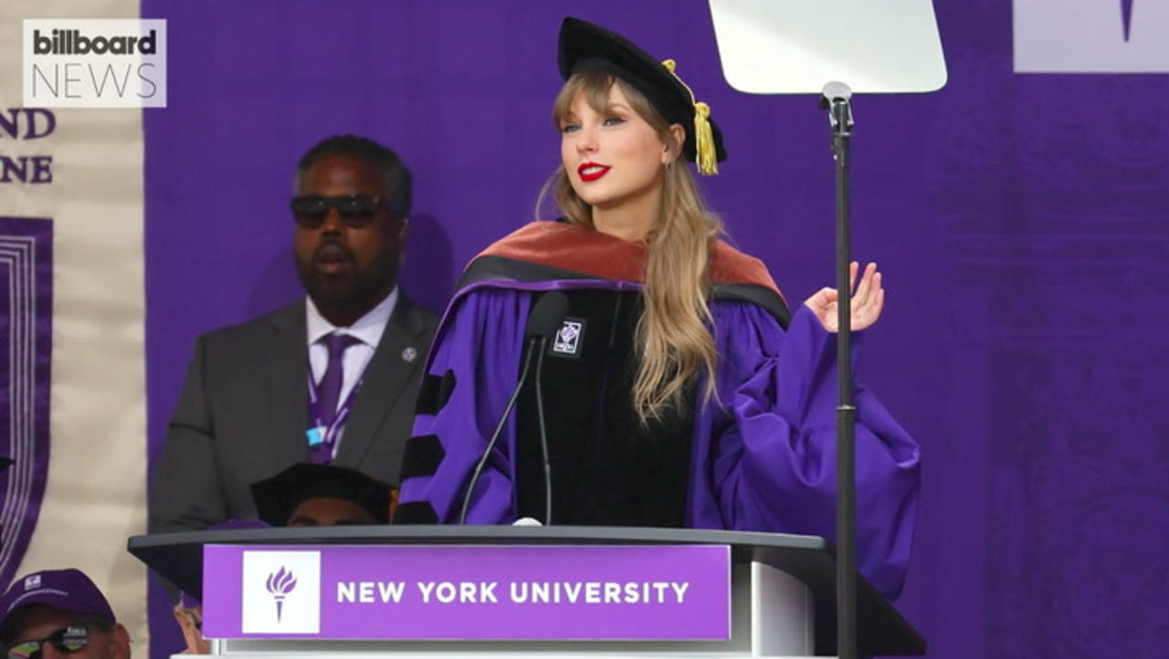 Taylor Swift Delivers NYU Commencement Speech & Offers Words of Wisdom | Billboard News
