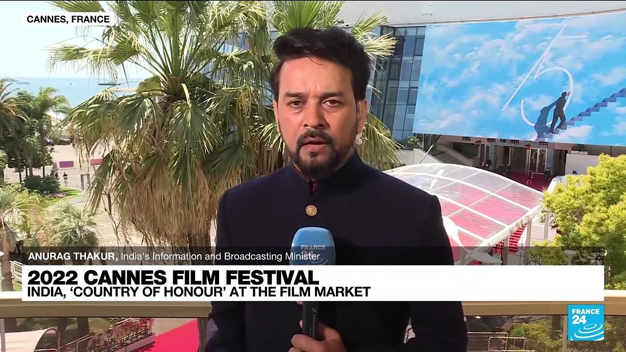 Anurag Thakur joins FRANCE 24 from Cannes: For cinema, 'India will be a destination for the world'