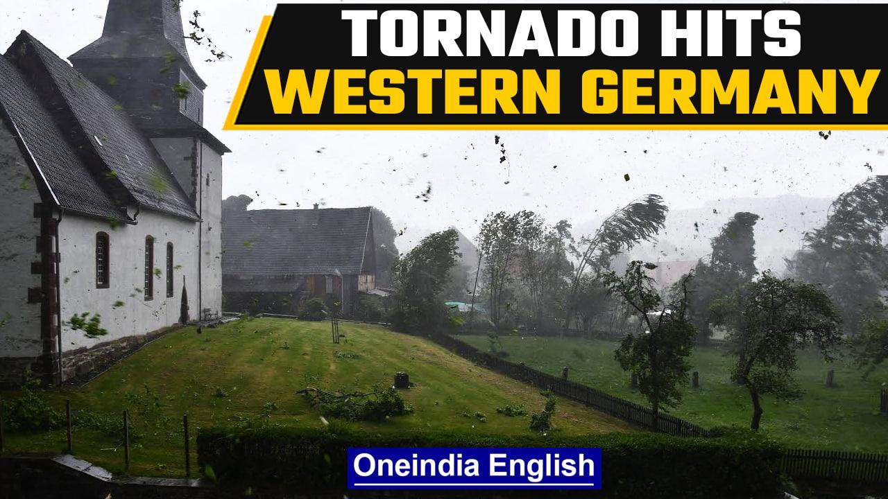 Tornado causes major damage in Western Germany, over 40 reportedly injured | OneIndia News