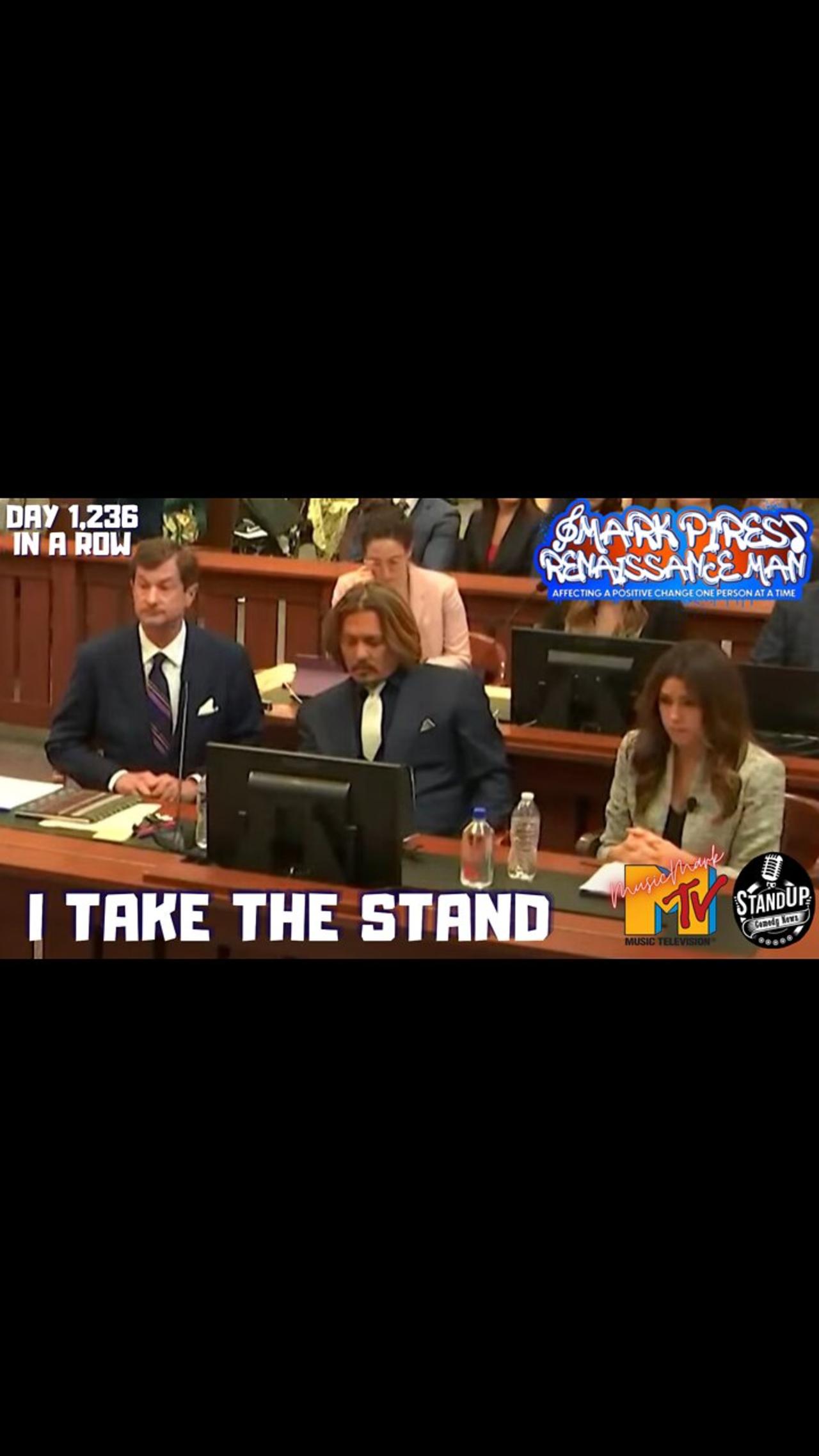 Called To The Stand For The Johnny Depp vs. Amber Heard Trial! #comedy