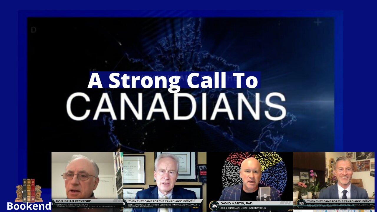 “THEN THEY CAME FOR THE CANADIANS” EVENT- American Experts Share Real Science With Canadians