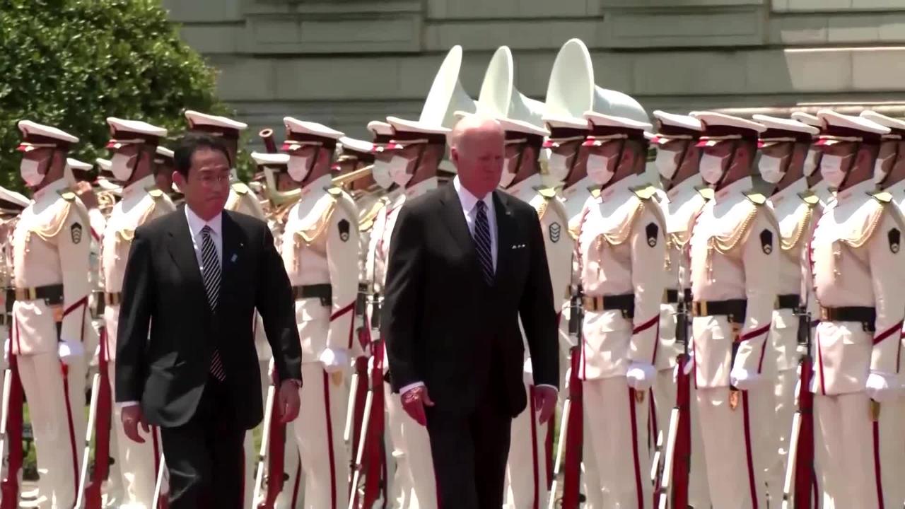 Biden meets PM Kishida, praises U.S.-Japan alliance