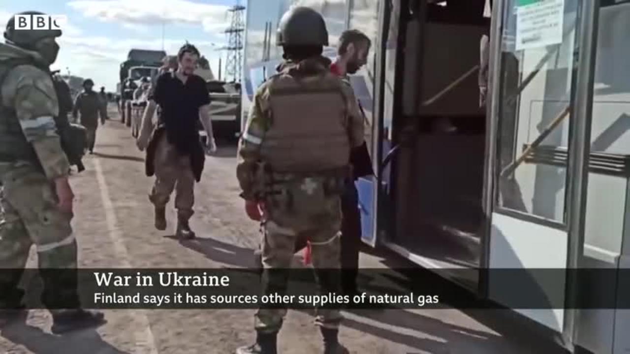 Russia halts gas supplies to Finland - BBC News