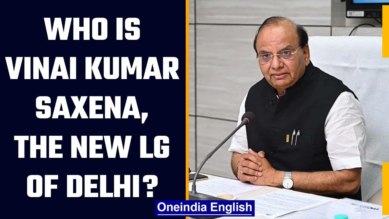 Vinai Kumar Saxena appointed as new Lieutenant-Governor of Delhi | Oneindia News