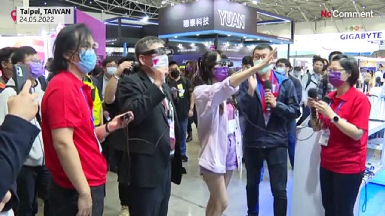 Taiwan high-tech showcase Computex opens in Taipei