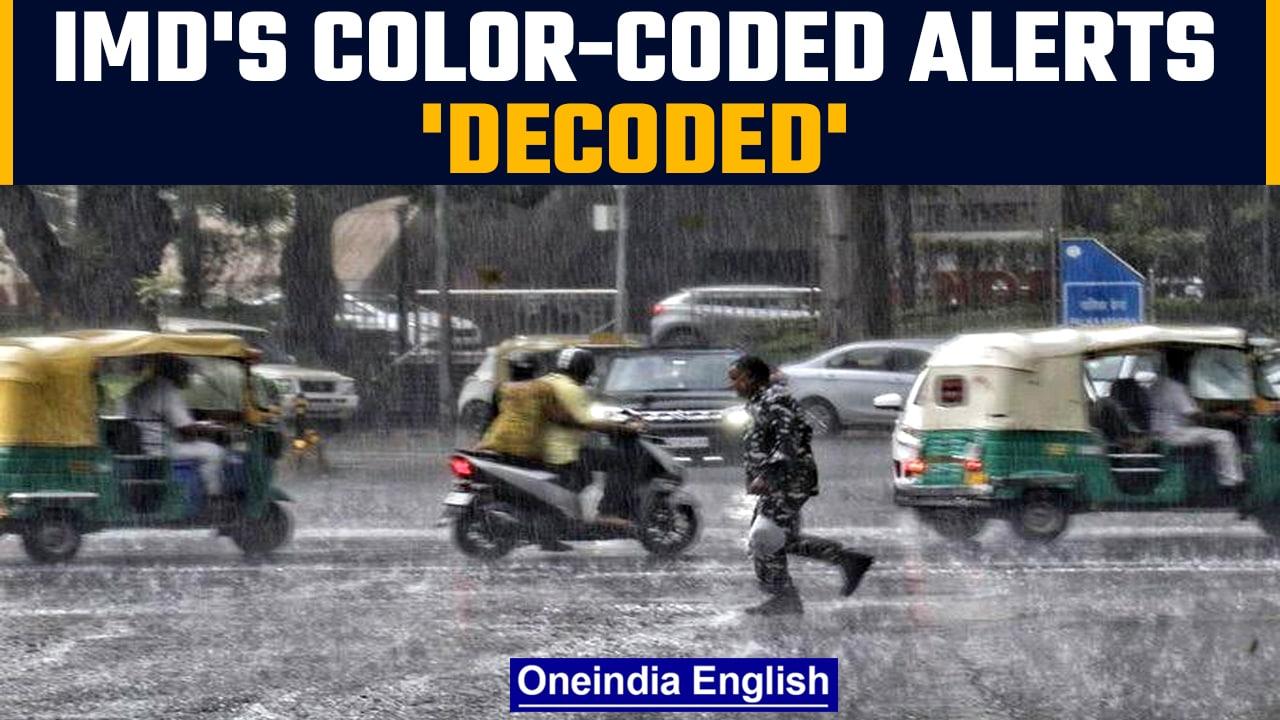 Western Disturbances, IMD's color-coded alerts and what they mean | OneIndia News