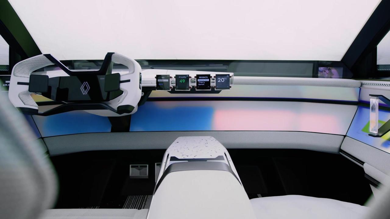Renault Scénic Vision Concept-car Interior Design