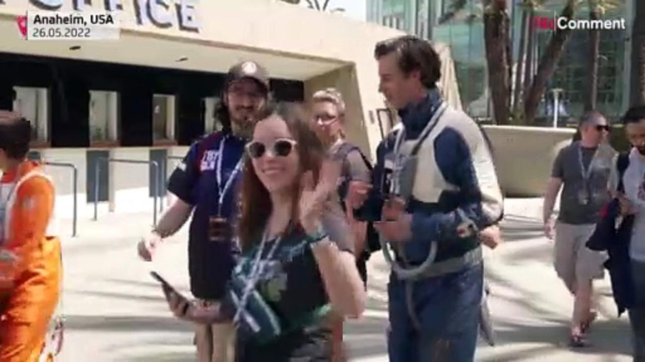 Star Wars fans gather for convention in California