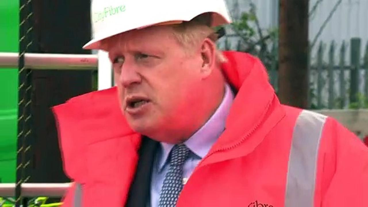Boris Johnson offers to 'shimmy up a pole' during visit