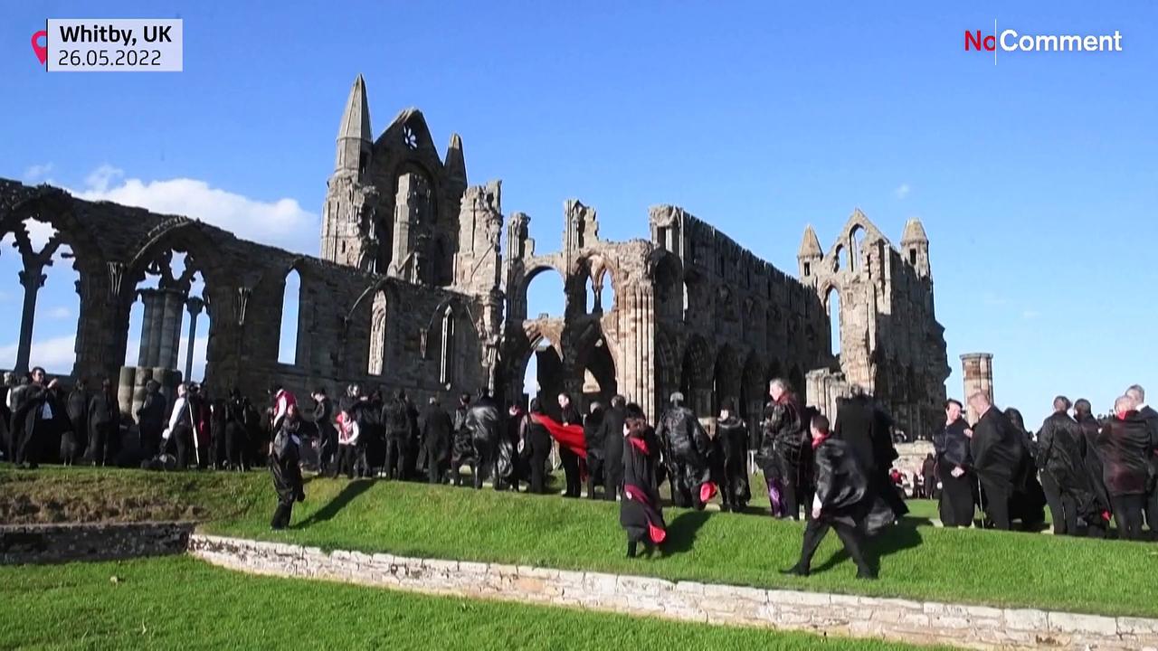 Record-breaking gathering of 'vampires' in England