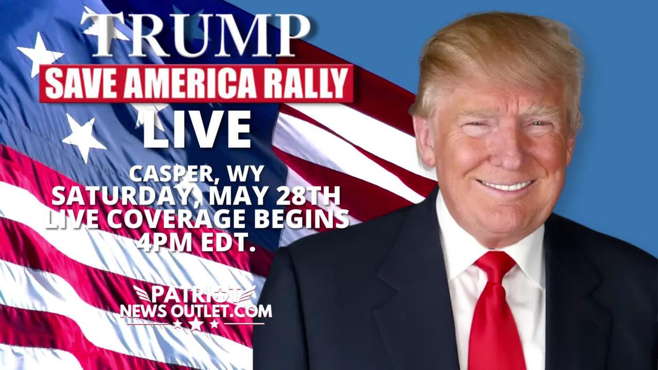 LIVE NOW: President Trump's Save America Rally | Casper WY.