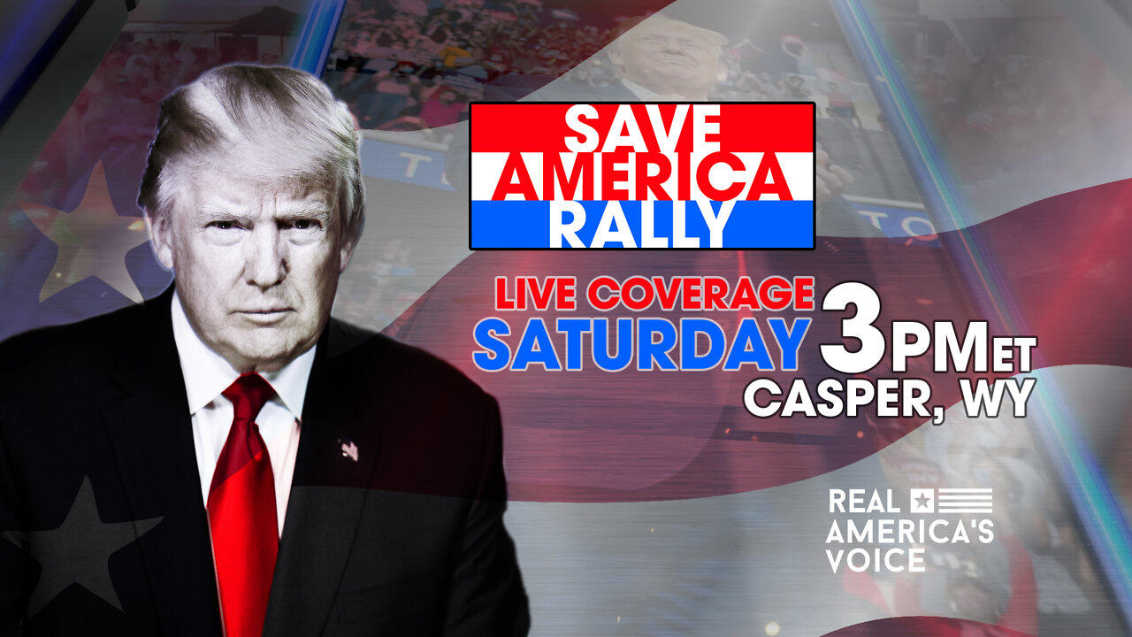 LIVE TRUMP RALLY COVERAGE FROM CASPER, WYOMING