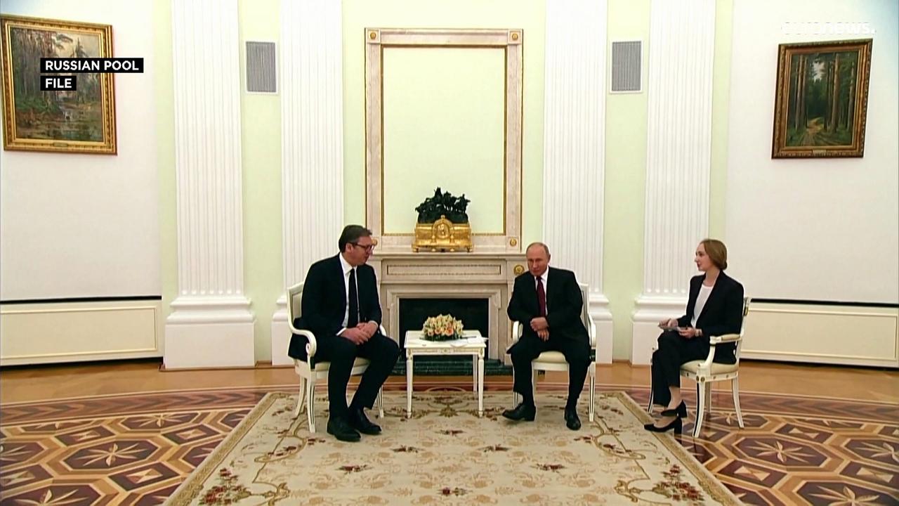 Despite EU sanctions, Serbian president secures gas deal with Putin