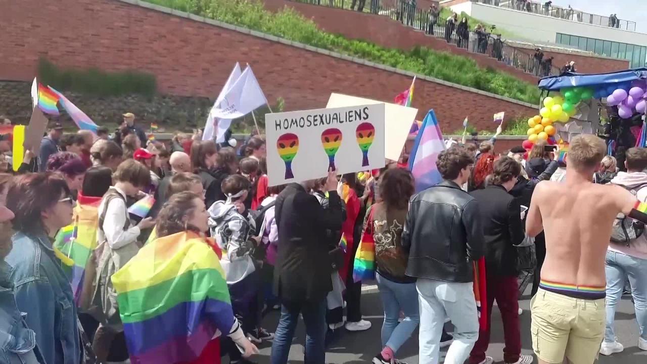 'We have the power': Poles march for LGBTQ+ rights